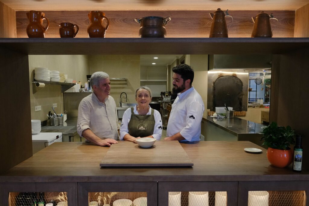 Sus padres siguen siendo uno de los pilares del proyecto