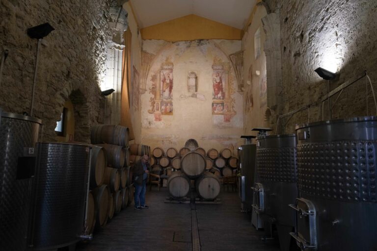 Interior de la bodega Descalzos Viejos.