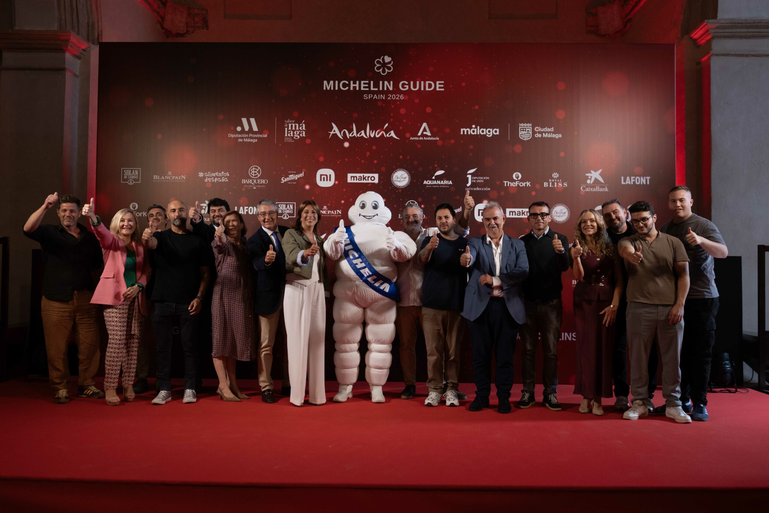 Presentación de la gala Michelin.