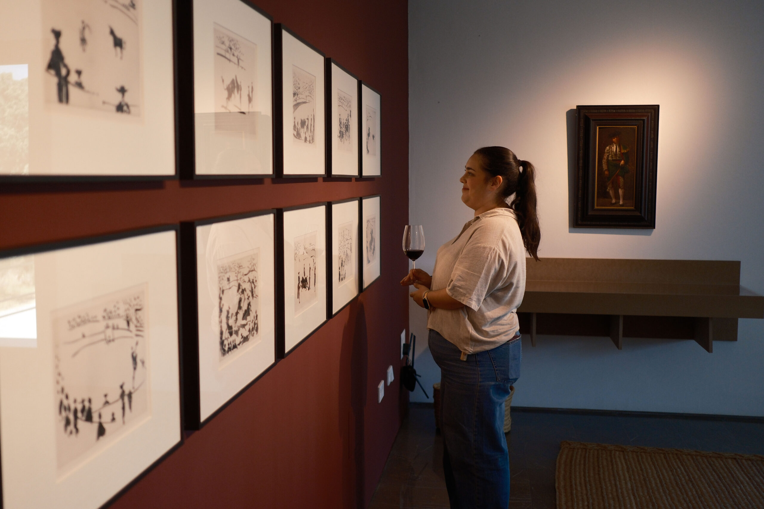 Las instalaciones han acondicionado una sala especial para la muestra.